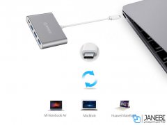 هاب تایپ سی 4 پورت اوریکو Orico Type-C to USB3.1 HUB RC3A