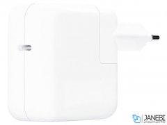 کابل و شارژر اصلی اپل Apple 30W USB-C Power Adapter With USB-C To Lightning Cable