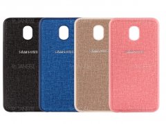 قاب محافظ طرح پارچه ای سامسونگ Protective Cover Samsung Galaxy J3 2018