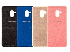 قاب محافظ طرح پارچه ای سامسونگ Protective Cover Samsung Galaxy J6 Plus
