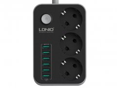 چند راهی 3 سوکت و 6 یو اس بی Ldnio 3Power Socket 6Usb