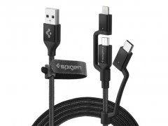 کابل شارژ سه سر اسپیگن Spigen Essential C10i3 3 in 1 Charging Cable