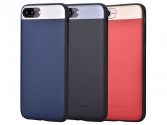 قاب محافظ چرمی آیفون Comma Leather Case iPhone 7 Plus/8 Plus