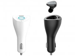شارژر فندکی فست شارژ ماشین و هندزفری بلوتوثی جویروم JR-T600