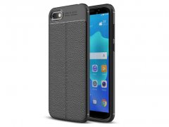 قاب ژله ای طرح چرم هواوی Auto Focus Jelly Case Huawei Y5 Lite 2018