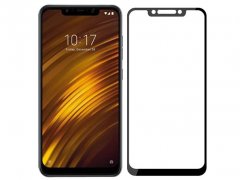 محافظ صفحه نمایش شیشه ای تمام چسب شیائومی Full Glass TT Screen Protector Xiaomi Pocophone F1