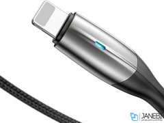 کابل شارژ سریع و انتقال داده لایتنینگ بیسوس Baseus Horizontal Lightning Data Cable 2m