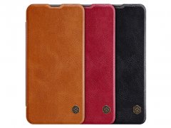 کیف چرمی نیلکین هواوی Nillkin Qin Leather Case Huawei P Smart Plus 2019/ Enjoy 9s