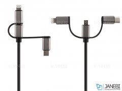 مبدل لایتنینگ/تایپ سی/میکرو یو اس بی به اچ دی ام آی Onten Lightning/Micro USB/USB-C to HDMI