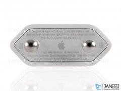 شارژر دیواری اصلی اپل نسخه اروپا Apple 2 Pin EU USB 5W Power Adapter