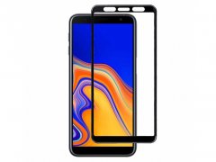 محافظ صفحه نمایش شیشه ای تمام چسب سامسونگ Tempered Glass Samsung Galaxy A6 Plus/ A8 Plus