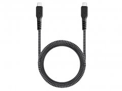 کابل شارژ سریع و انتقال داده تایپ سی انرژیا Energea Fibratough Cable Type-C to Type-C PD Fast Charge 1M