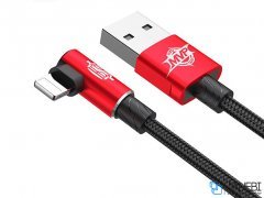 کابل لایتنینگ Baseus MVP Elbow Lightning Cable 1M