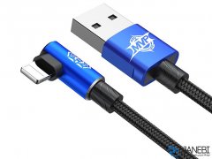کابل لایتنینگ بیسوس Baseus MVP Elbow Lightning Cable 1M