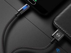 کابل هوشمند شارژ سریع تایپ سی مک دودو Mcdodo Auto Power Off Type-C Cable 1m CA-617