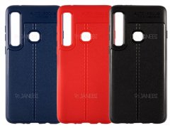 قاب ژله ای طرح چرم سامسونگ Auto Focus Jelly Case Samsung Galaxy A9 2018