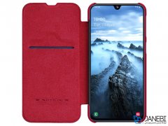 کیف چرمی نیلکین سامسونگ Nillkin Qin leather case Samsung Galaxy A40
