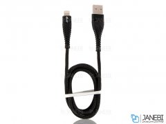 کابل شارژ لایتنینگ Kuke Design E72 Fabric Lightning Cable 1m