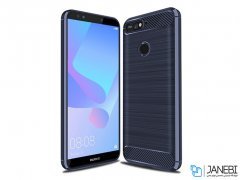 محافظ ژله ای هواوی Carbon Fibre Case Huawei Y6 2018