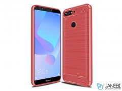 محافظ ژله ای هواوی Carbon Fibre Case Huawei Y6 2018