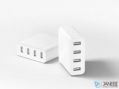 شارژر شیائومی Xiaomi CDQ01ZM Fast Charge 4Port Wall Charger