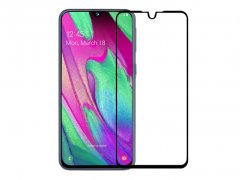 محافظ صفحه نمایش شیشه ای تمام چسب سامسونگ RG Full Glass Samsung Galaxy A40