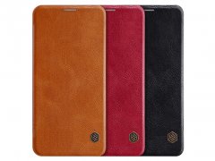 کیف چرمی نیلکین سامسونگ Nillkin Qin leather case Samsung Galaxy A60