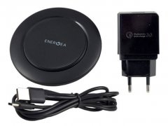 پک شارژر وایرلس رومیزی سریع انرژیا Energea WiDisc 75 Fast Wireless Charger Kit