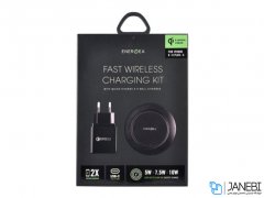 پک شارژر وایرلس رومیزی سریع انرژیا Energea WiDisc 75 Fast Wireless Charger Kit
