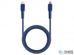 کابل شارژ و انتقال داده تایپ سی به لایتنینگ انرژیا Energea Fibratough Cable Type-C to Lightning 1.5M