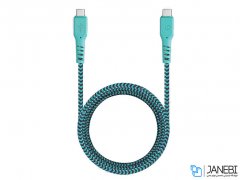 کابل شارژ سریع و انتقال داده تایپ سی انرژیا Energea Fibratough Cable Type-C to Type-C Fast Charge 1.5M