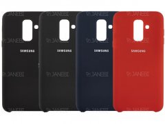 قاب محافظ سیلیکونی سامسونگ Silicone Cover Samsung Galaxy A6 Plus 2018