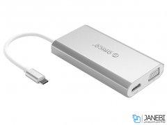 هاب تایپ سی چند منظوره اوریکو Orico ADS3 8 in 1 Type-C Multifunction Docking Station