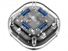 هاب یو اس بی 4 پورت اوریکو Orico 4 Port USB3.0 Transparent HUB H4U-U3