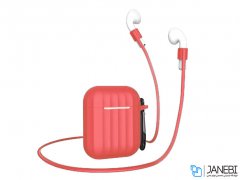 کاور محافظ و بند ایرپاد Dirose Silicone Case Airpods