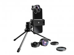 لنز 5 تایی گوشی موبایل با سه پایه لی کیو آی Lieqi LQ-185 5in1 Lens