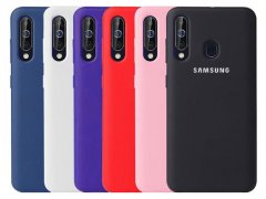 قاب محافظ سیلیکونی سامسونگ Silicone Cover Samsung Galaxy A60