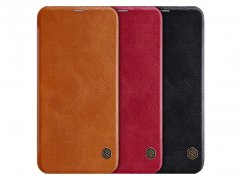 کیف چرمی نیلکین سامسونگ Nillkin Qin Leather Case Samsung Galaxy J6 Plus