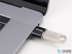 مبدل تایپ سی به یو اس بی بیسوس Baseus OTG USB Female to Type-C Male Adapter