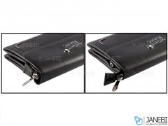 کیف دستی مردانه چرمی Mont Blanc 7300 Leather Bag