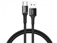 کابل شارژ و انتقال داده تایپ سی بیسوس Baseus CATGH-A01 Data Cable Type-C 50cm