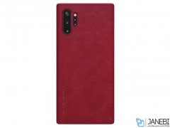 کیف چرمی نیلکین سامسونگ Nillkin Qin Leather Case Samsung Galaxy Note 10 Plus