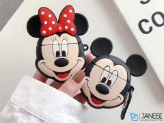 کاور محافظ سیلیکونی ایرپاد طرح میکی موس Mickey Mouse Silicone Case Apple Airpods