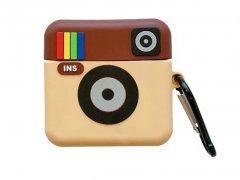 کاور محافظ سیلیکونی ایرپاد طرح اینستاگرام Instagram Silicone Case Apple Airpods