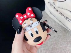 کاور محافظ سیلیکونی ایرپاد طرح مینی موس Minnie Mouse Silicone Case Apple Airpods