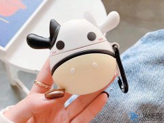 کاور محافظ سیلیکونی ایرپاد طرح گاو Cow Silicone Case Apple Airpods