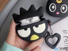کاور محافظ سیلیکونی ایرپاد طرح پنگوئن Penguin Silicone Case Apple Airpods