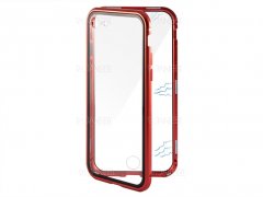 قاب مگنتی و محافظ صفحه شیشه ای آیفون Glass Magnetic 360 Case Apple iPhone 6/6S