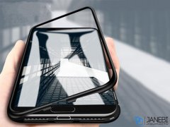 قاب مگنتی و محافظ صفحه شیشه ای آیفون Glass Magnetic 360 Case Apple iPhone 7 Plus/8 Plus