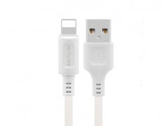 کابل شارژ و انتقال داده لایتنینگ باوین Bavin CB-127 Lightning Cable 1m